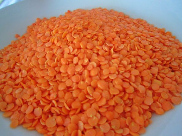 orange lentils